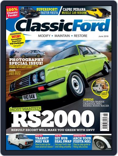 Classic Ford June 1st, 2018 Digital Back Issue Cover