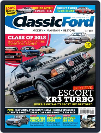 Classic Ford May 1st, 2018 Digital Back Issue Cover