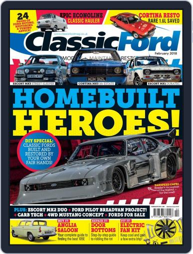Classic Ford February 1st, 2018 Digital Back Issue Cover