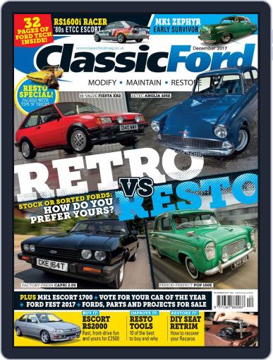 Classic Ford December 1st, 2017 Digital Back Issue Cover