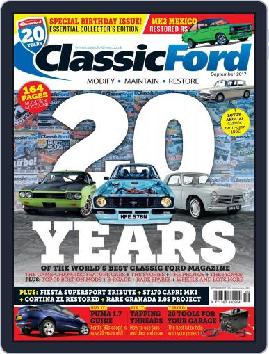 Classic Ford September 1st, 2017 Digital Back Issue Cover