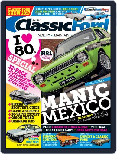 Classic Ford July 1st, 2017 Digital Back Issue Cover