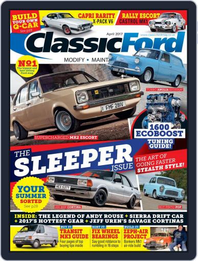 Classic Ford April 1st, 2017 Digital Back Issue Cover
