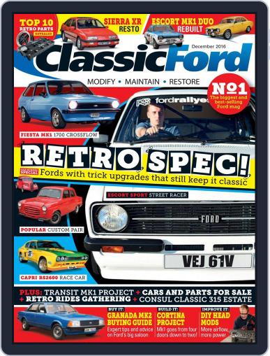 Classic Ford (Digital) December 1st, 2016 Issue Cover