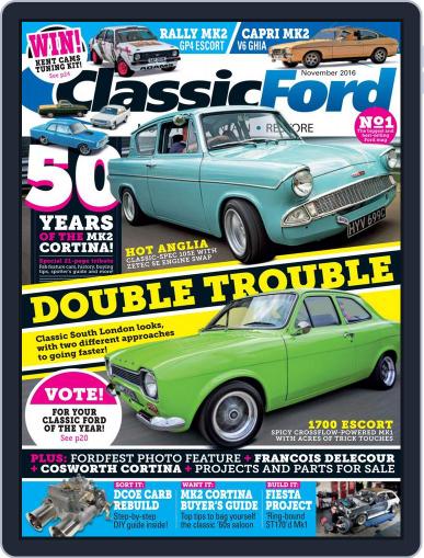 Classic Ford (Digital) November 1st, 2016 Issue Cover