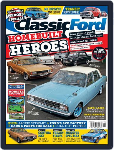 Classic Ford (Digital) October 1st, 2016 Issue Cover