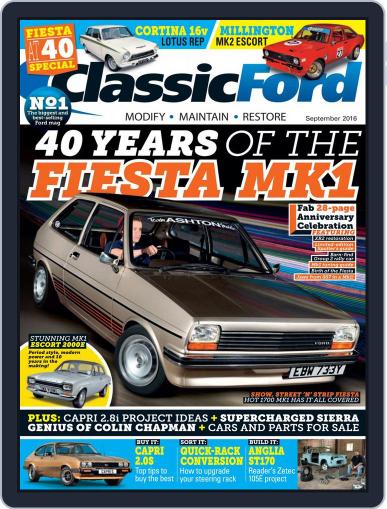 Classic Ford (Digital) September 1st, 2016 Issue Cover