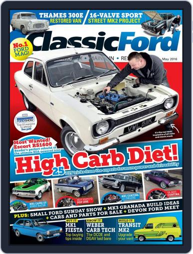 Classic Ford (Digital) March 25th, 2016 Issue Cover
