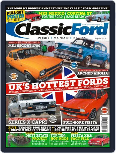 Classic Ford July 16th, 2015 Digital Back Issue Cover