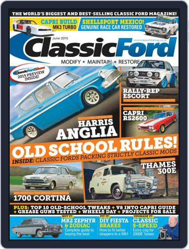 Classic Ford April 23rd, 2015 Digital Back Issue Cover