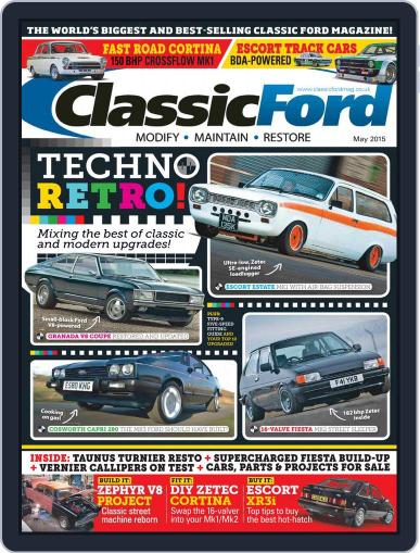 Classic Ford March 27th, 2015 Digital Back Issue Cover