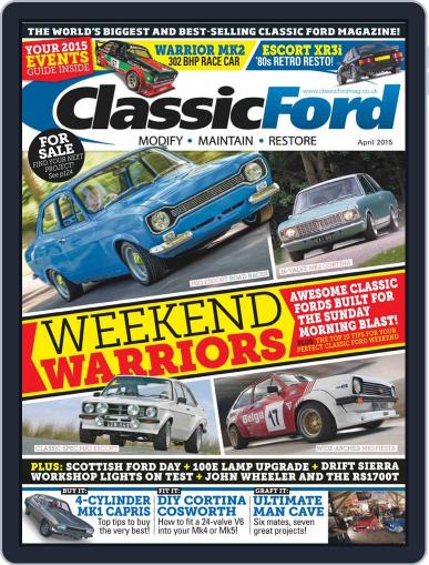 Classic Ford February 26th, 2015 Digital Back Issue Cover