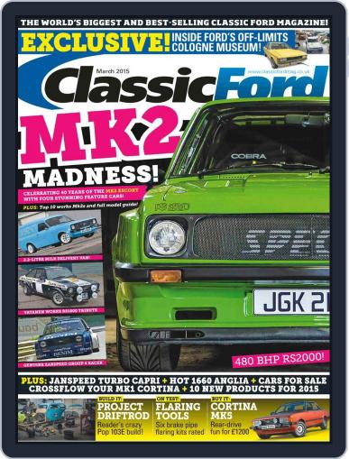 Classic Ford January 29th, 2015 Digital Back Issue Cover