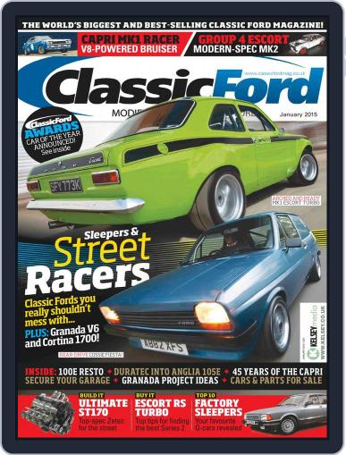 Classic Ford December 26th, 2014 Digital Back Issue Cover