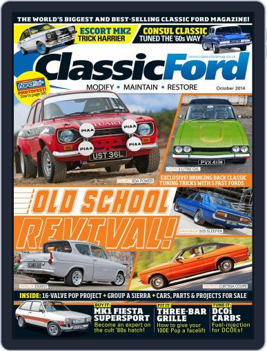 Classic Ford September 11th, 2014 Digital Back Issue Cover
