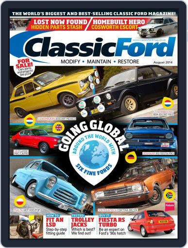 Classic Ford July 17th, 2014 Digital Back Issue Cover