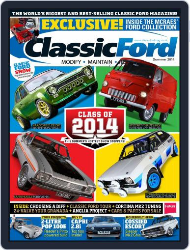 Classic Ford June 19th, 2014 Digital Back Issue Cover