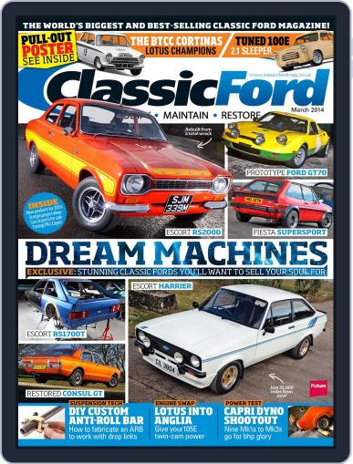 Classic Ford January 30th, 2014 Digital Back Issue Cover