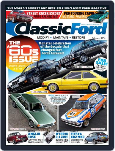 Classic Ford January 2nd, 2014 Digital Back Issue Cover