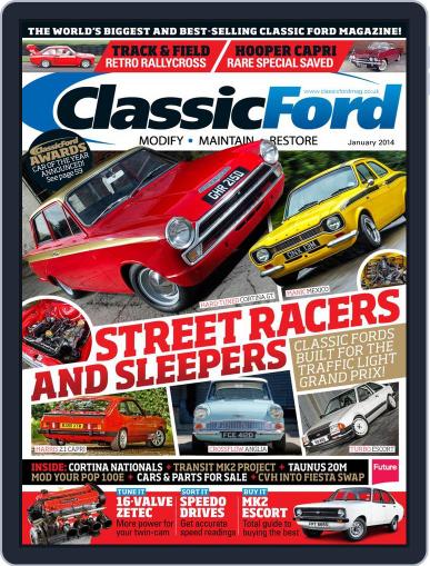 Classic Ford December 5th, 2013 Digital Back Issue Cover