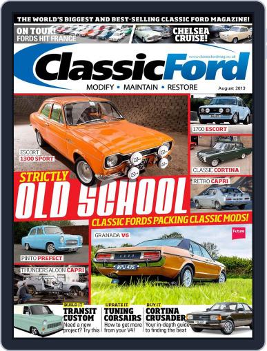 Classic Ford July 18th, 2013 Digital Back Issue Cover