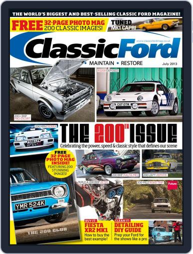 Classic Ford May 23rd, 2013 Digital Back Issue Cover