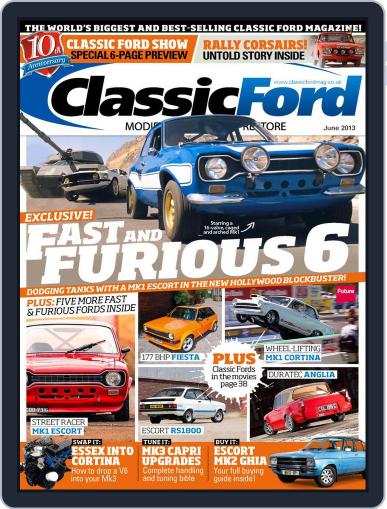 Classic Ford April 25th, 2013 Digital Back Issue Cover