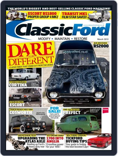 Classic Ford January 31st, 2013 Digital Back Issue Cover