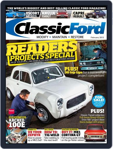 Classic Ford January 3rd, 2013 Digital Back Issue Cover