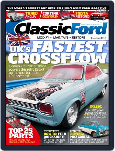 Classic Ford November 8th, 2012 Digital Back Issue Cover