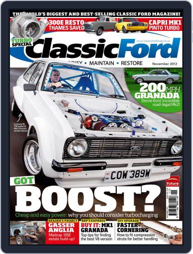 Classic Ford October 11th, 2012 Digital Back Issue Cover