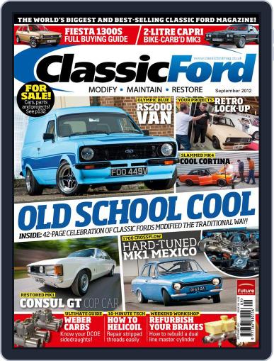 Classic Ford August 16th, 2012 Digital Back Issue Cover