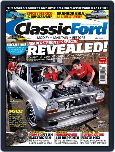 Classic Ford February 3rd, 2012 Digital Back Issue Cover