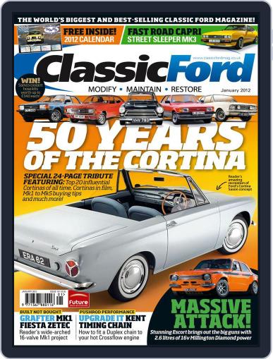 Classic Ford December 13th, 2011 Digital Back Issue Cover