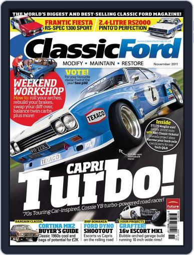 Classic Ford October 17th, 2011 Digital Back Issue Cover