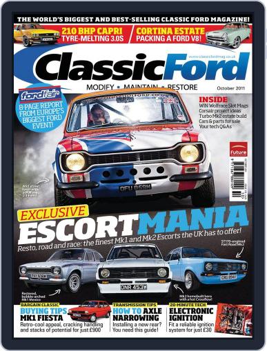 Classic Ford September 19th, 2011 Digital Back Issue Cover