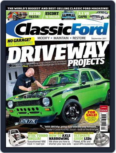 Classic Ford August 22nd, 2011 Digital Back Issue Cover