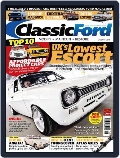 Classic Ford July 25th, 2011 Digital Back Issue Cover