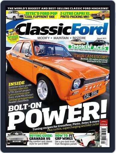 Classic Ford March 7th, 2011 Digital Back Issue Cover