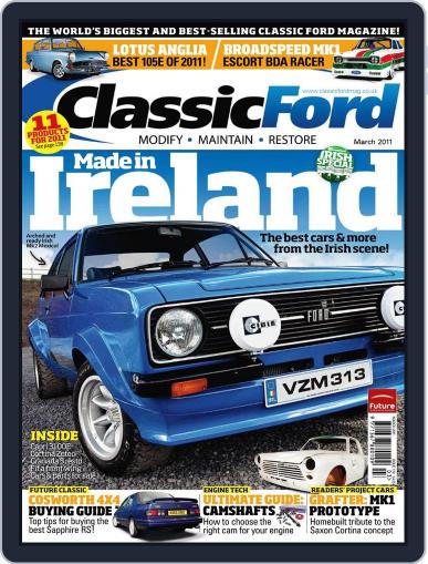 Classic Ford February 7th, 2011 Digital Back Issue Cover