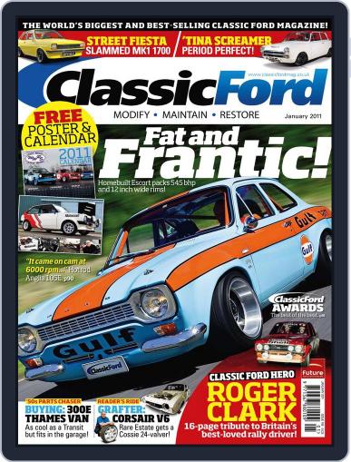 Classic Ford December 13th, 2010 Digital Back Issue Cover