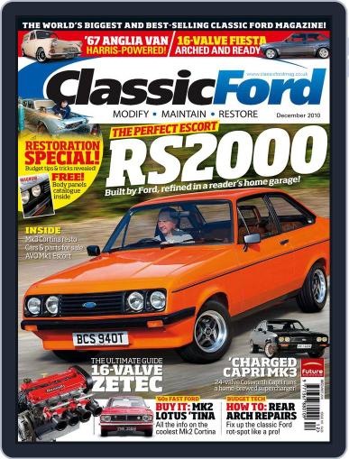 Classic Ford November 15th, 2010 Digital Back Issue Cover