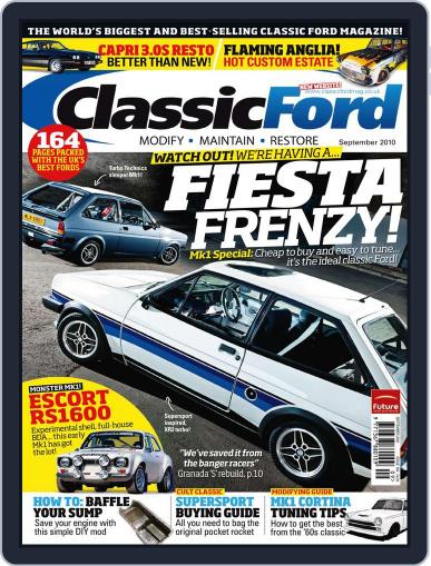 Classic Ford August 24th, 2010 Digital Back Issue Cover