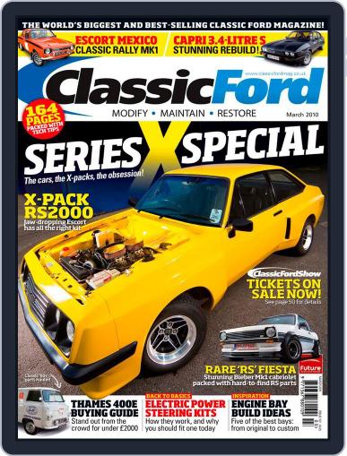 Classic Ford February 7th, 2010 Digital Back Issue Cover