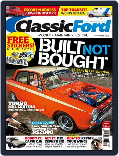 Classic Ford October 22nd, 2009 Digital Back Issue Cover