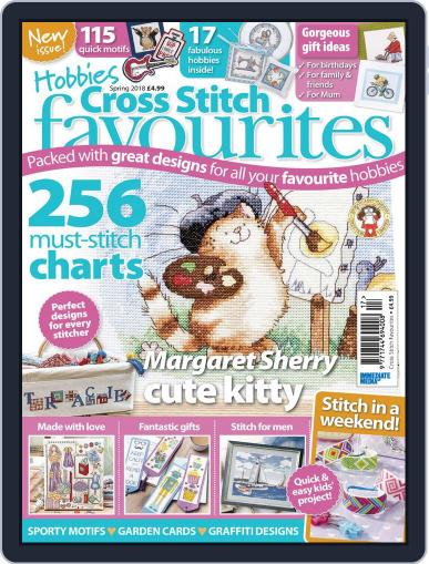 Cross Stitch Favourites February 14th, 2018 Digital Back Issue Cover