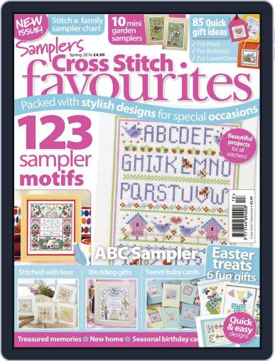 Cross Stitch Favourites February 26th, 2016 Digital Back Issue Cover
