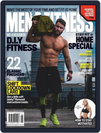 Australian Men's Fitness June 1st, 2020 Digital Back Issue Cover
