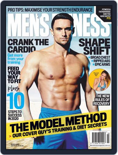 Australian Men's Fitness March 1st, 2020 Digital Back Issue Cover