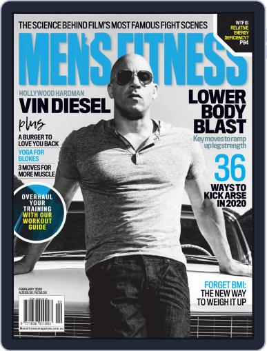 Australian Men's Fitness February 1st, 2020 Digital Back Issue Cover
